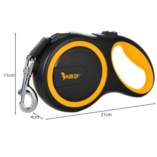 Smycz automatyczna dla psa 5m/15kg Purlov 19788 - obrazek 8