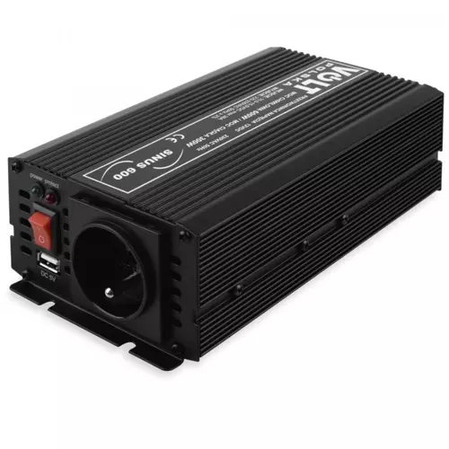 Przetwornica SINUS 600 12/230V (300/600W) - obrazek 7