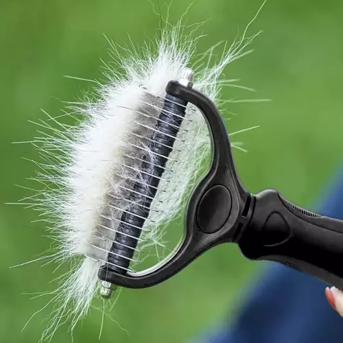 Trymer/ zgrzebło do sierści Purlov 20427 - obrazek 4