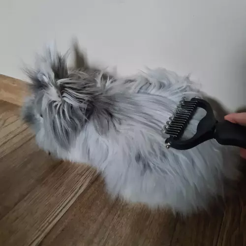 Trymer/ zgrzebło do sierści Purlov 20427 - obrazek 7