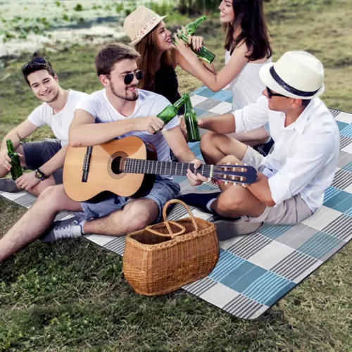 Koc plażowy z izolacją 200x200cm Trizand 21077 - obrazek 6