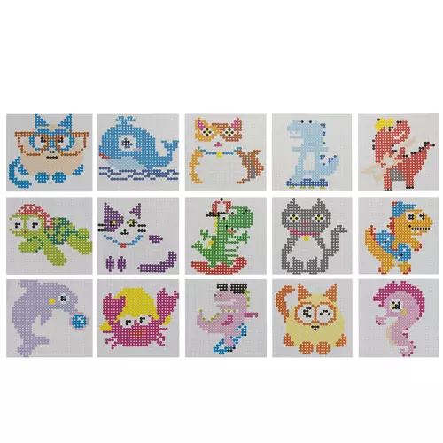 Koraliki do prasowania- 6500szt. Kruzzel 21207 - obrazek 13