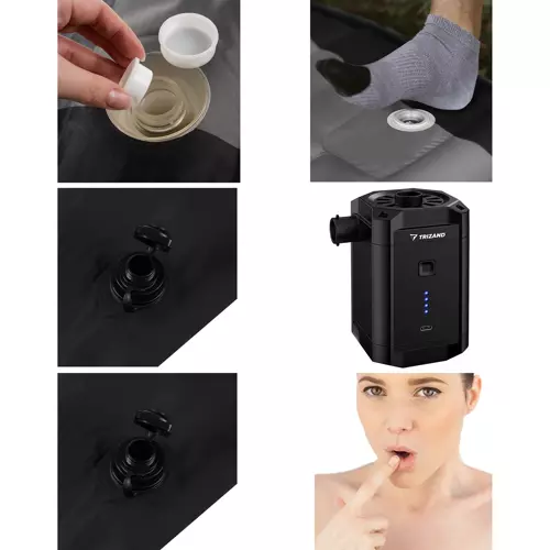 Materac turystyczny- dmuchany Trizand 21071 - obrazek 10