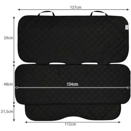 Mata ochronna na tylną kanapę do auta XTROBB - obrazek 5