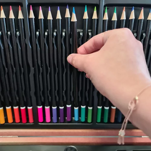 Zestaw do malowania w walizce- 129szt Maaleo 21644 - obrazek 15