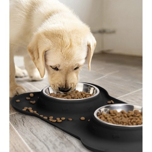 Miska podwójna- 450ml Purlov 21632 - obrazek 9