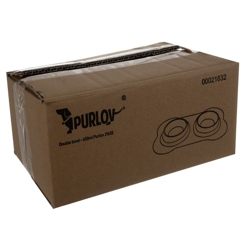 Miska podwójna- 450ml Purlov 21632 - obrazek 6