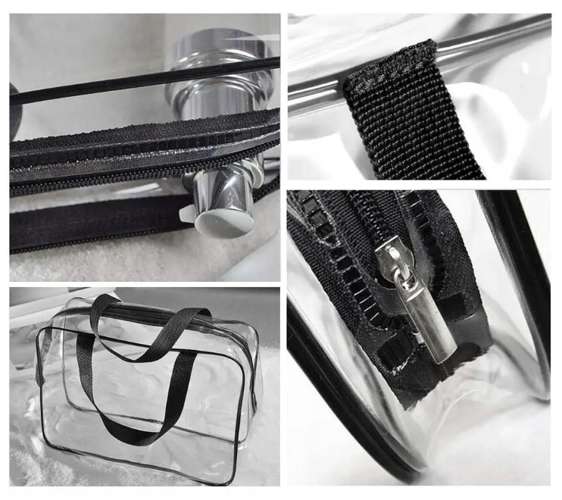 Kosmetyczka przezroczysta 3w1 Soulima 21448 - obrazek 7