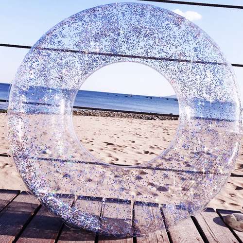 Koło dmuchane z brokatem Malatec 20930 - obrazek 3