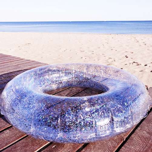 Koło dmuchane z brokatem Malatec 20930 - obrazek 4