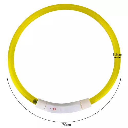 Obroża świecąca LED- regulowana Purlov 21631 - obrazek 7