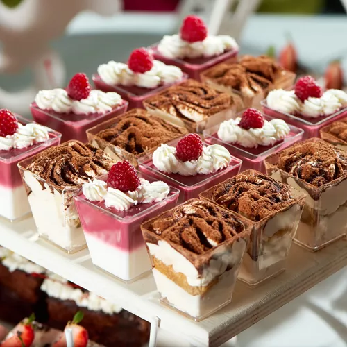 Pucharki kwadratowe- 50szt. 120ml Ruhhy 21164 - obrazek 11