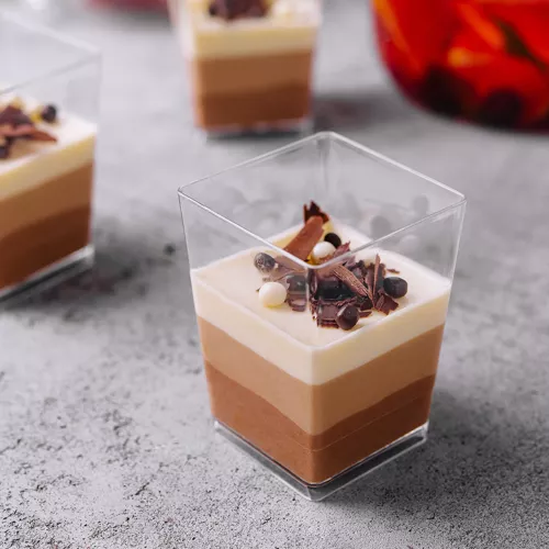 Pucharki kwadratowe- 50szt. 120ml Ruhhy 21164 - obrazek 13