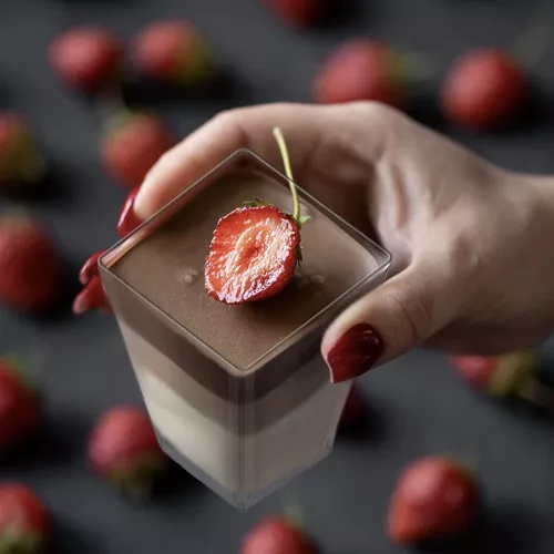 Pucharki kwadratowe- 50szt. 120ml Ruhhy 21164 - obrazek 9