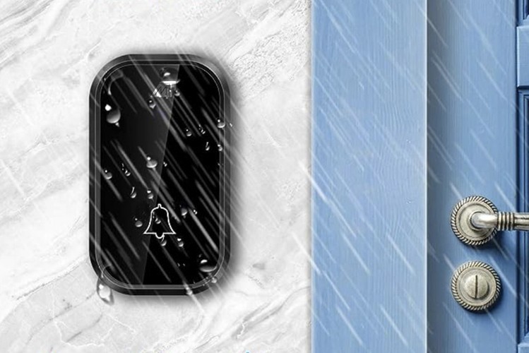 Dzwonek bezprzewodowy czarny Malatec 21911 - obrazek 2