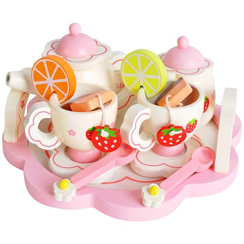 Serwis do herbaty drewniany Kruzzel 21950 - obrazek 11