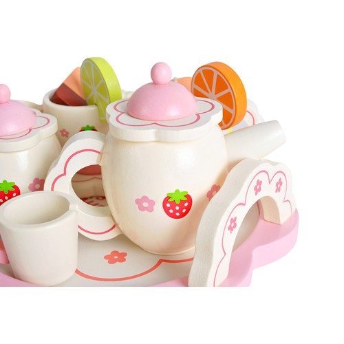 Serwis do herbaty drewniany Kruzzel 21950 - obrazek 13