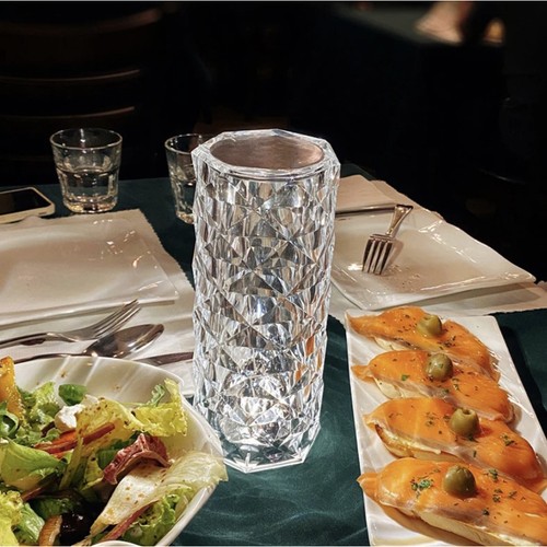 Lampka z projektorem- róża Izoxis 22518 - obrazek 5