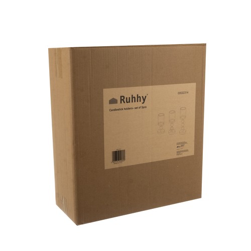 Świecznik- lampion zestaw 3szt. Ruhhy 22314 - obrazek 9