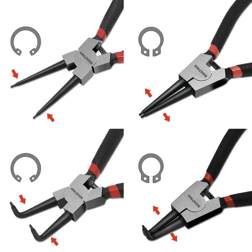 Szczypce Segera do pierścieni 4 szt Bigstren 22159 - obrazek 3