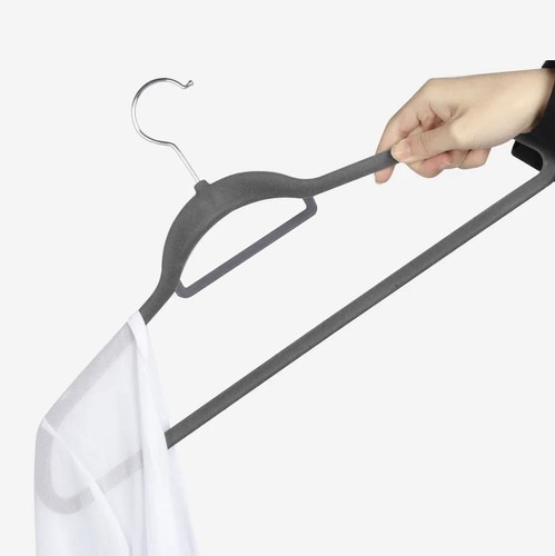 Wieszak na ubrania 20szt.- szary Ruhhy 22535 - obrazek 8