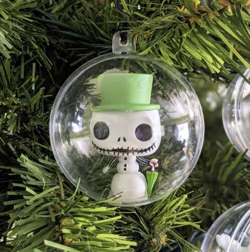 Bombki przezroczyste 10cm- zestaw 5szt Ruhhy 22276 - obrazek 12