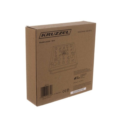 Układanka drewniana- farma Kruzzel 22755 - obrazek 14