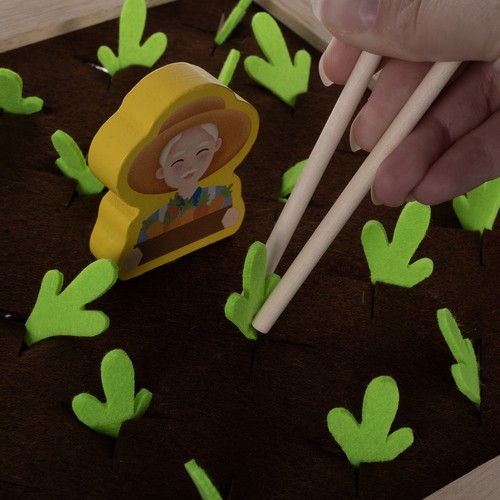 Układanka drewniana- farma Kruzzel 22755 - obrazek 16