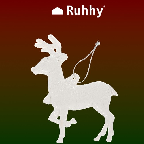 Bombki choinkowe- renifery 9szt. Ruhhy 22517 - obrazek 6