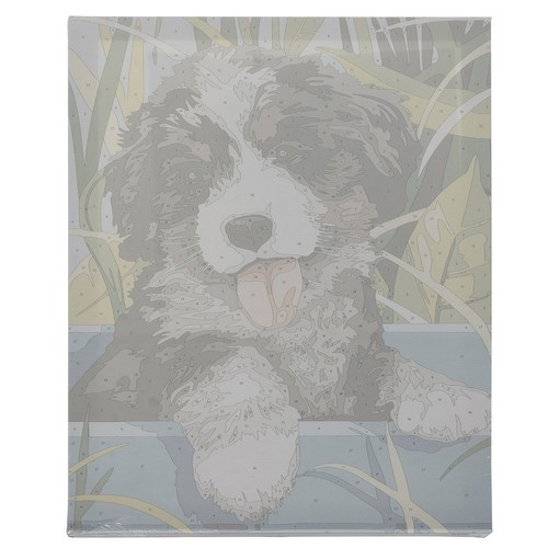 Malowanie po numerach 40x30cm- pies Maaleo 22780 - obrazek 7