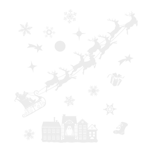 Naklejki świąteczne na okno Ruhhy 22305 - obrazek 4