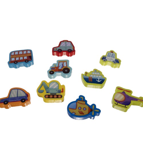 Układanka drewniana- sorter 6w1 Kruzzel 22636 - obrazek 11