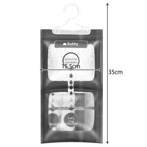 Pochłaniacz wilgoci na wieszaku- 5szt. Ruhhy 22138 - obrazek 3