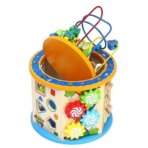 Kostka edukacyjna drewniana 22429 - obrazek 5