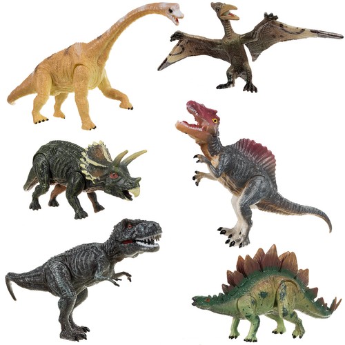 Dinozaury- figurki ruchome 6szt. 22398 - obrazek 3