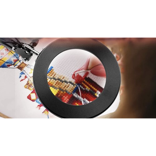 Lupa powiększająca- czarna Izoxis 22691 - obrazek 14