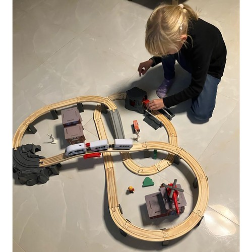 Kolejka drewniana- pociąg Kruzzel 22754 - obrazek 15