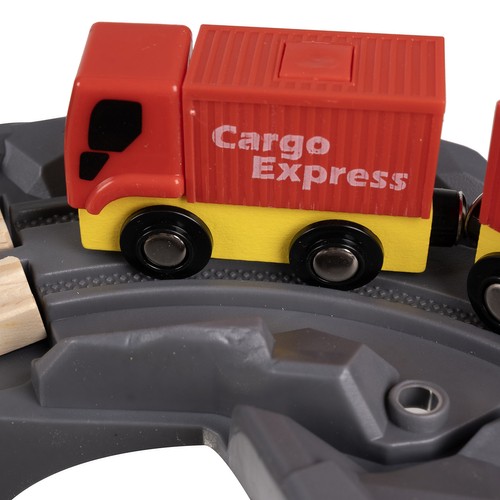 Kolejka drewniana- pociąg Kruzzel 22754 - obrazek 9