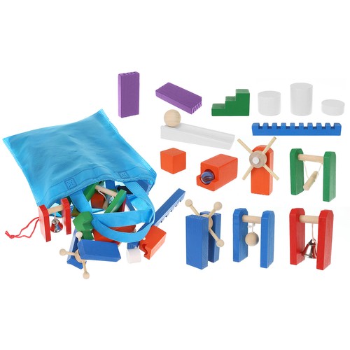 Domino drewniane 360 el Kruzzel 22914 - obrazek 6