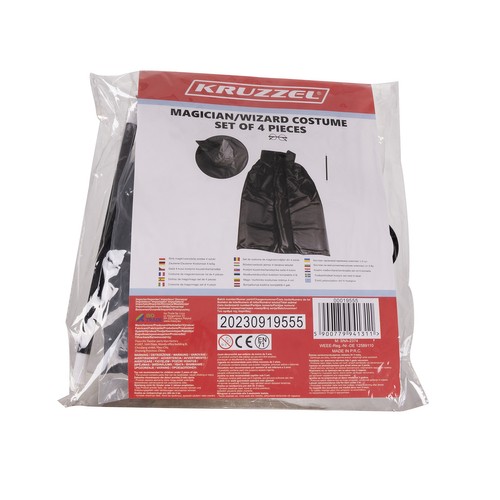 Strój magik/ czarodziej zestaw 4szt. Kruzzel 19555 - obrazek 6