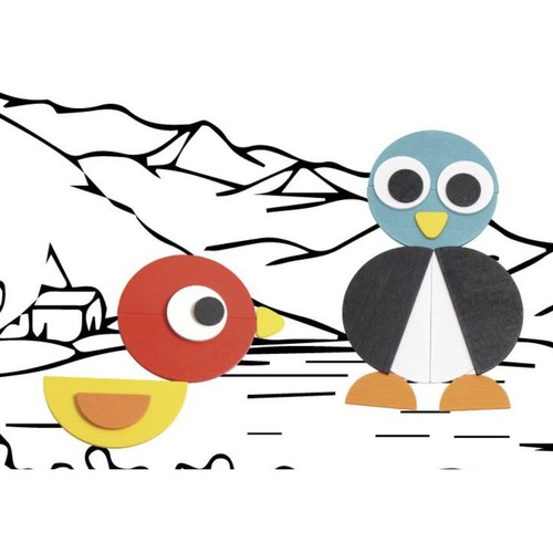 Układanka drewniana- puzzle Kruzzel 22426 - obrazek 10