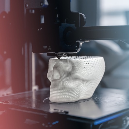 Filament PLA 3D 1kg 1.75mm- biały Malatec 22041 - obrazek 6