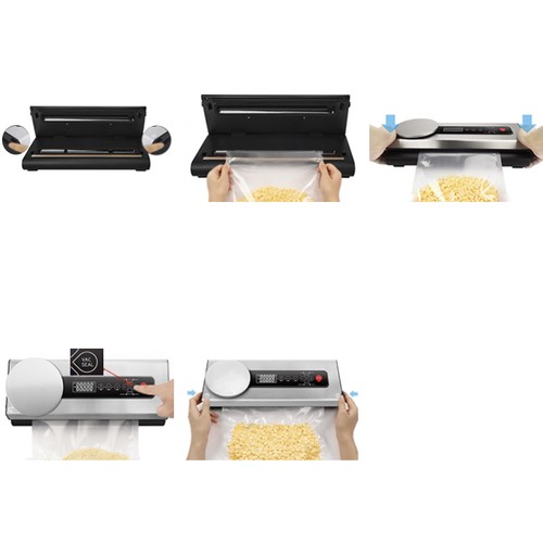 Zgrzewarka do folii z wagą i zestawem rolek RUHHY - obrazek 11