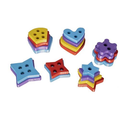 Sorter drewniany- łowienie rybek Kruzzel 22565 - obrazek 8