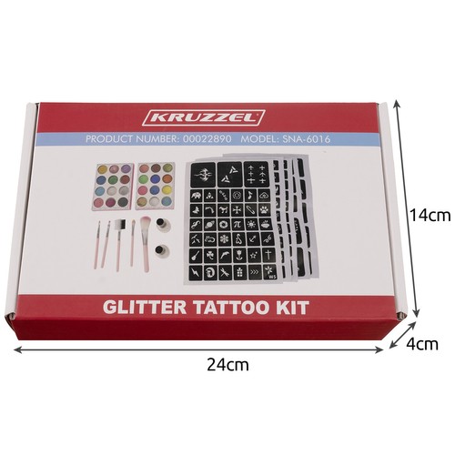 Zestaw do robienia tatuaży Kruzzel 22890 - obrazek 2