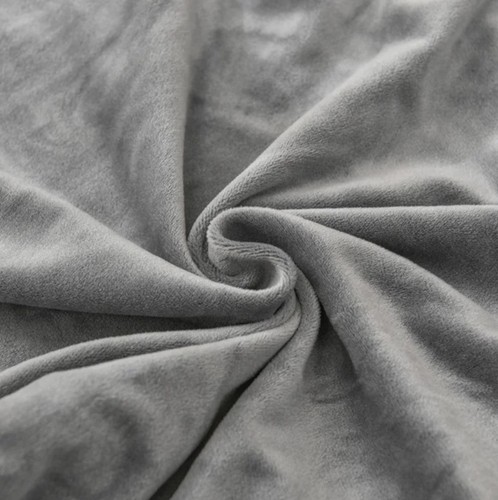 Pokrowiec na krzesło- szary welur Ruhhy 22979 - obrazek 5