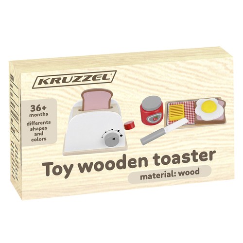 Toster drewniany zabawkowy 22435 - obrazek 10