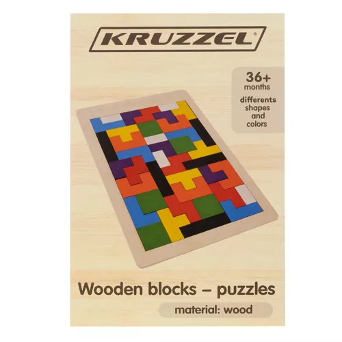 Układanka drewniana- puzzle/ Kruzzel 22667 - obrazek 11