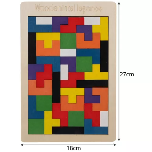 Układanka drewniana- puzzle/ Kruzzel 22667 - obrazek 3