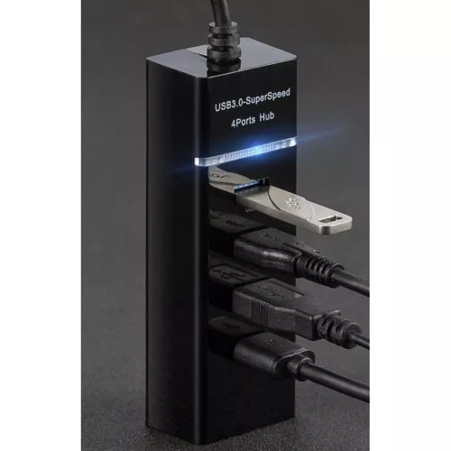 Hub USB- 4 porty USB 3.0 Izoxis 19157 - obrazek 9